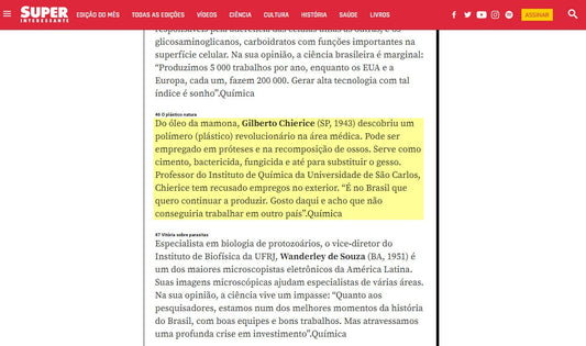 Revista Super Interessante: Nossos cientistas: 100 motivos para se orgulhar da ciência brasileira