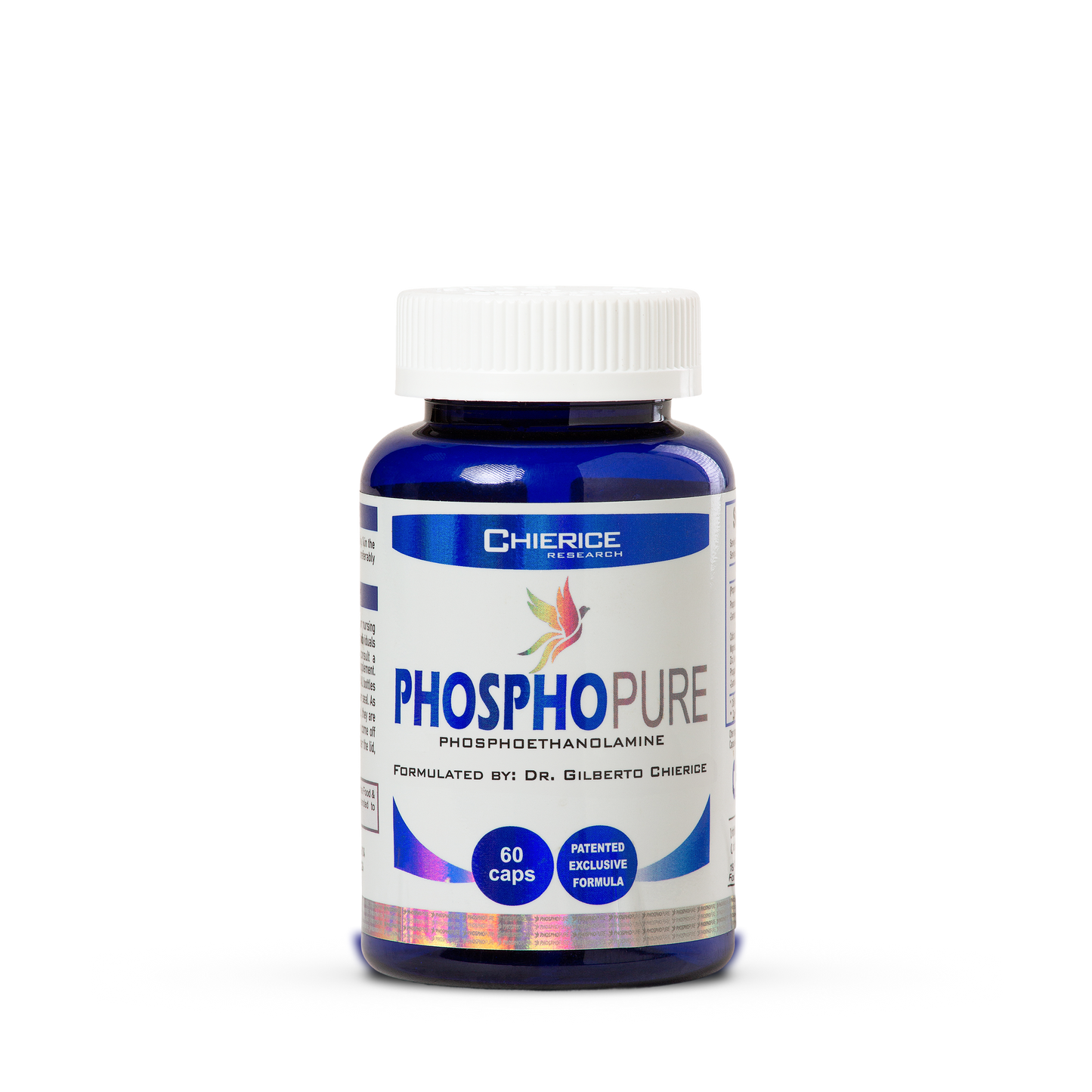Phosphopure Fosfoetanolamina - 60 Cápsulas  ( R$ 4,15 por cap )