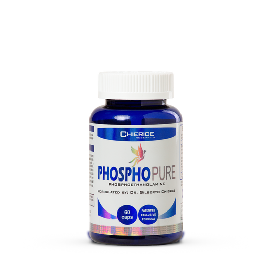 Phosphopure Fosfoetanolamina - 60 Cápsulas  ( R$ 4,15 por cap )