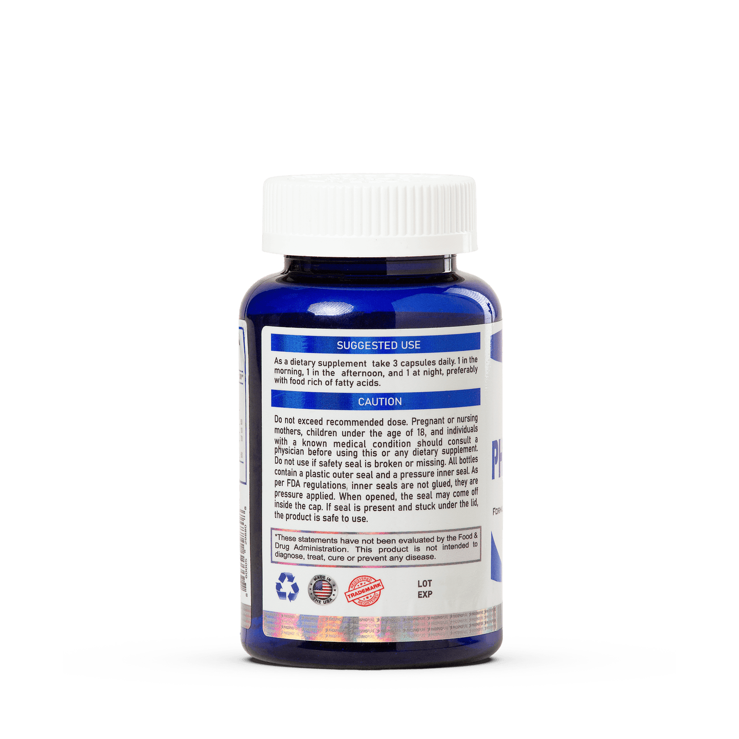 Phosphopure Fosfoetanolamina - 90 Cápsulas