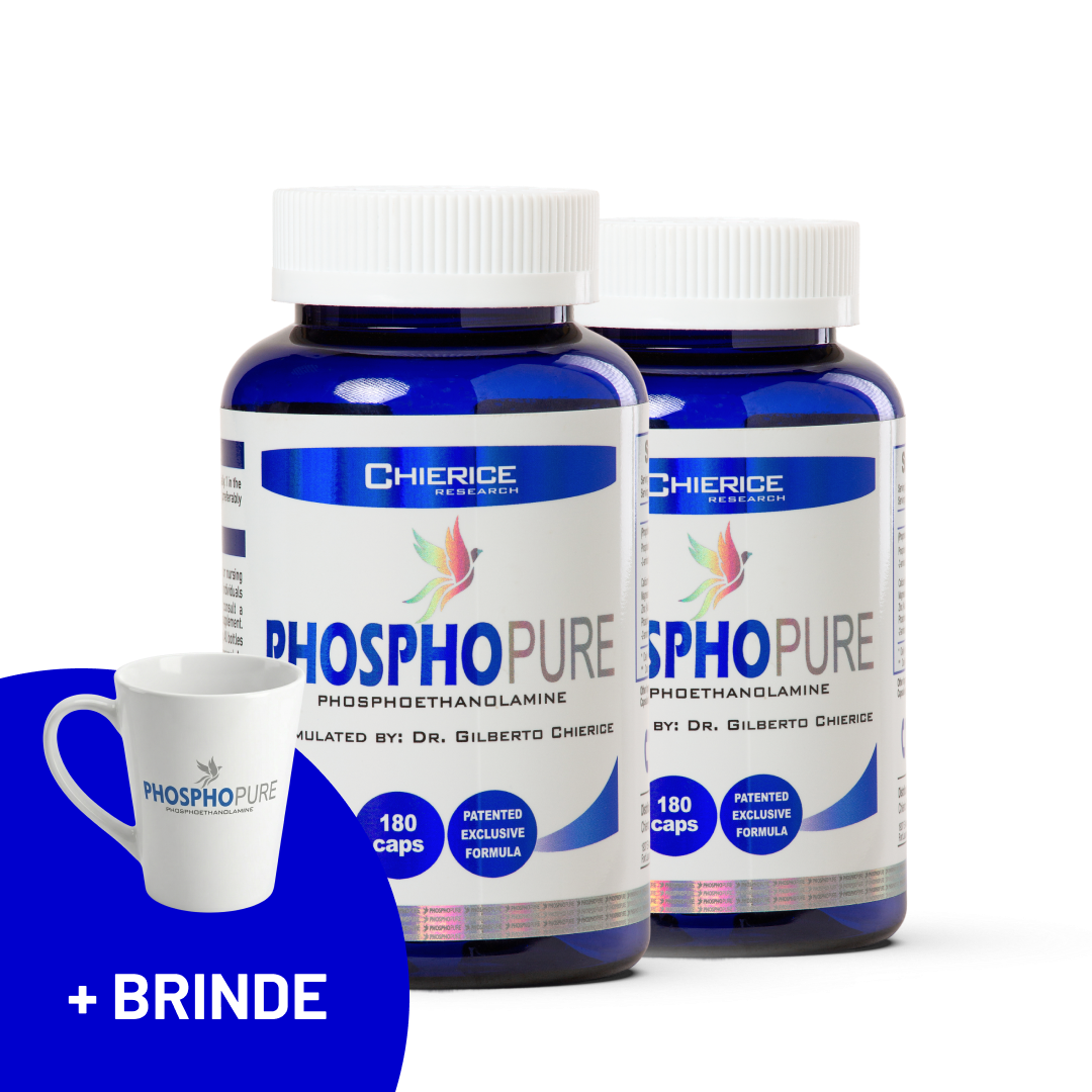 Kit 2 potes de Phosphopure de 180 Cápsulas  ( R$ 2,75 por cap )