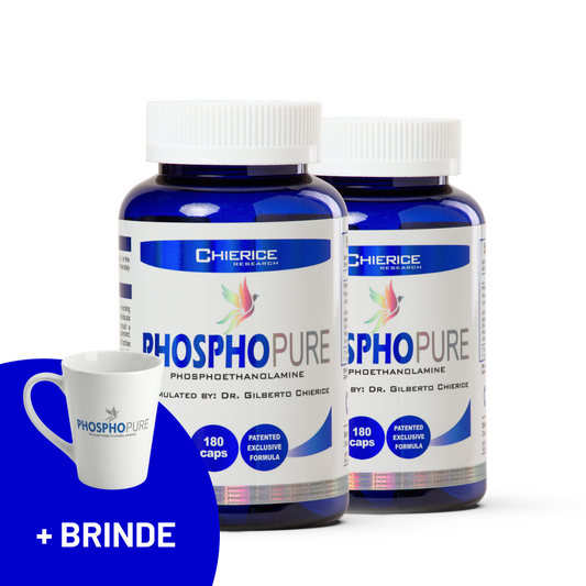Kit 2 potes de Phosphopure de 180 Cápsulas  ( R$ 2,75 por cap )